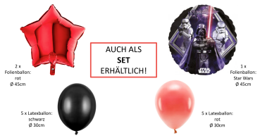 Preview: Folienballon rund - Star Wars: Darth Vader - ø 45cm